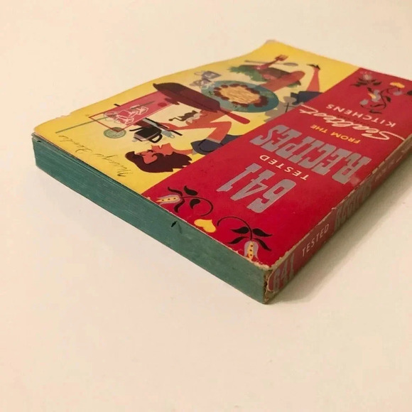 Vintage 641 Tested Recipes  From The Sealtest Kitchens Paperback 1954 - Picture 5 of 16